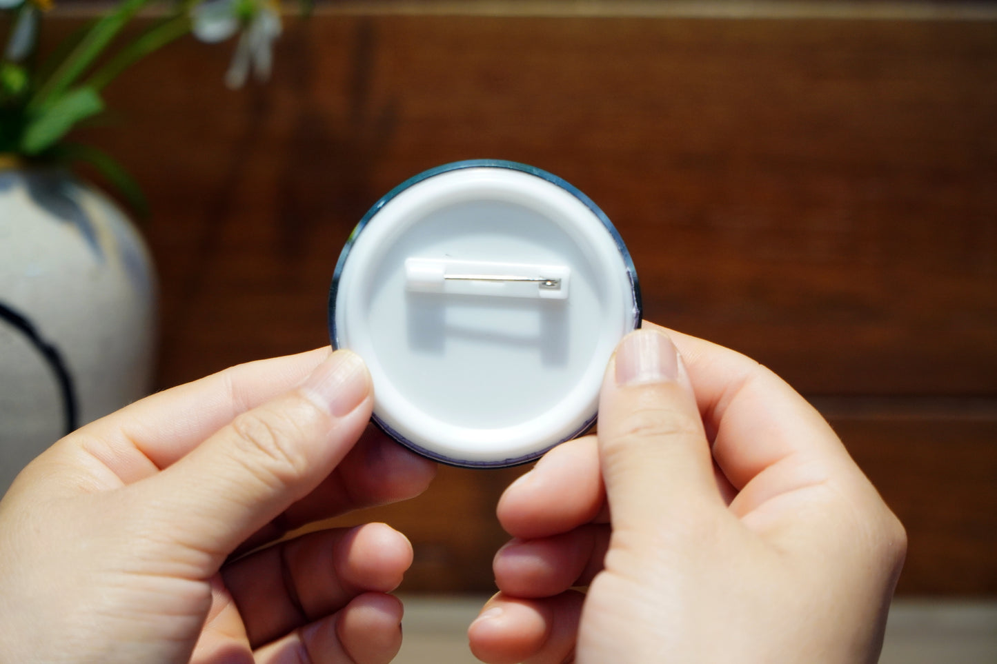 PIN THƯ PHÁP 4x4CM