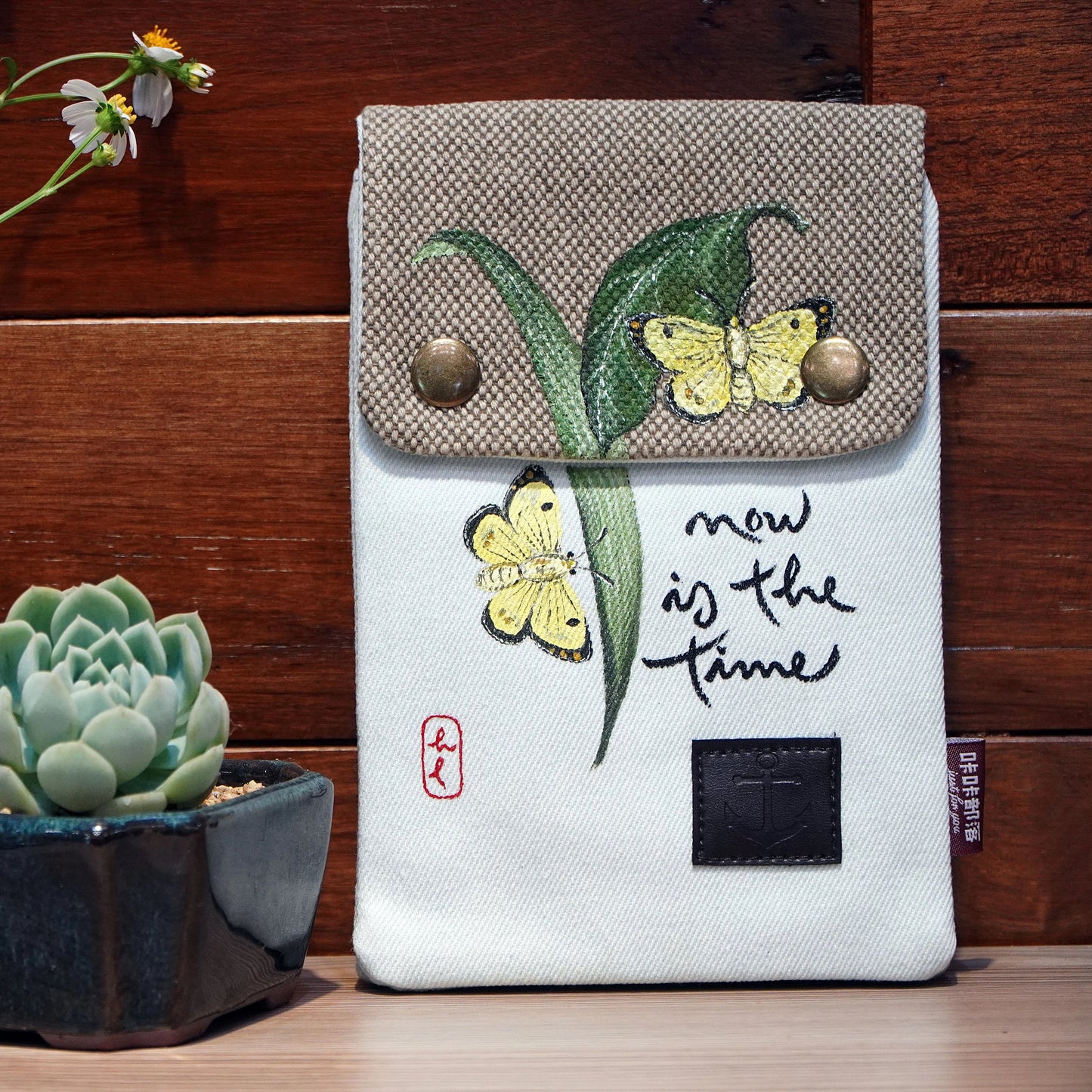 TÚI CANVAS ĐEO CHÉO THỦ CÔNG VẼ TAY