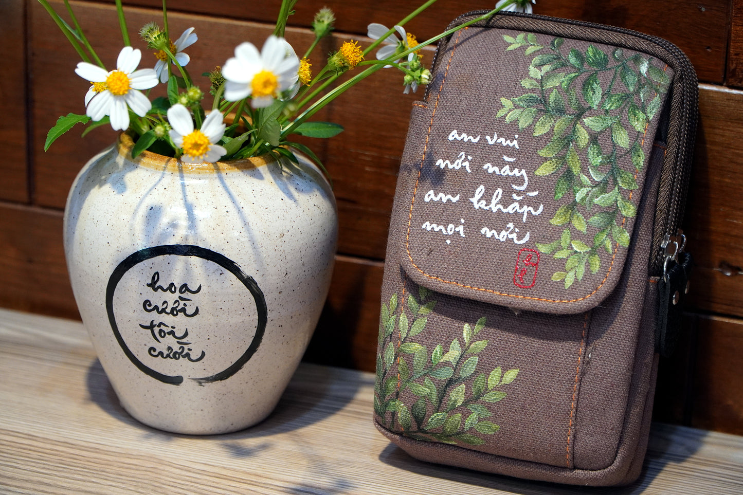 TÚI CANVAS HỘP ĐIỆN THOẠI