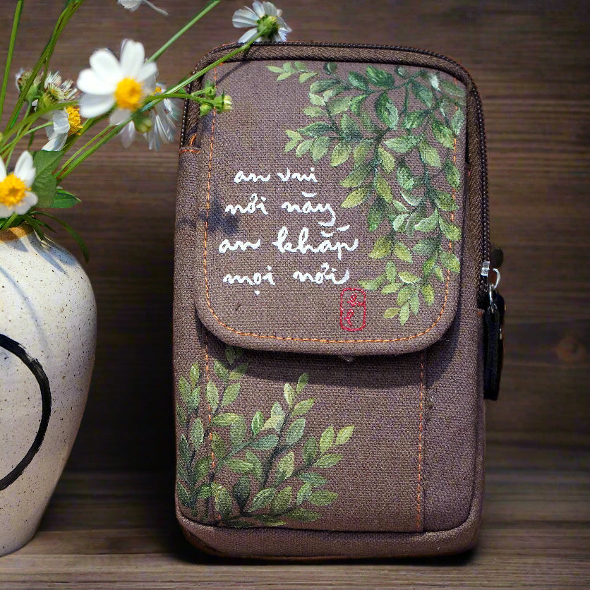 TÚI CANVAS HỘP ĐIỆN THOẠI