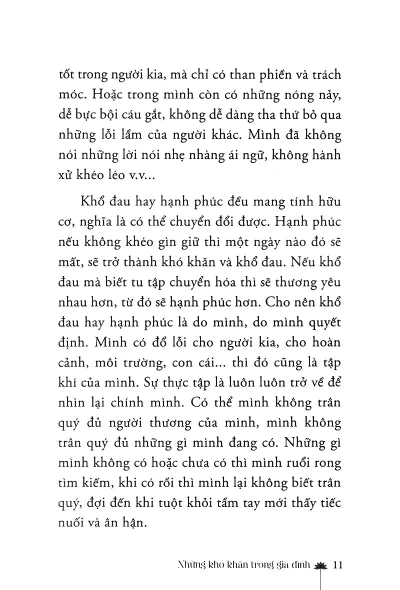 Tìm bình yên trong gia đình