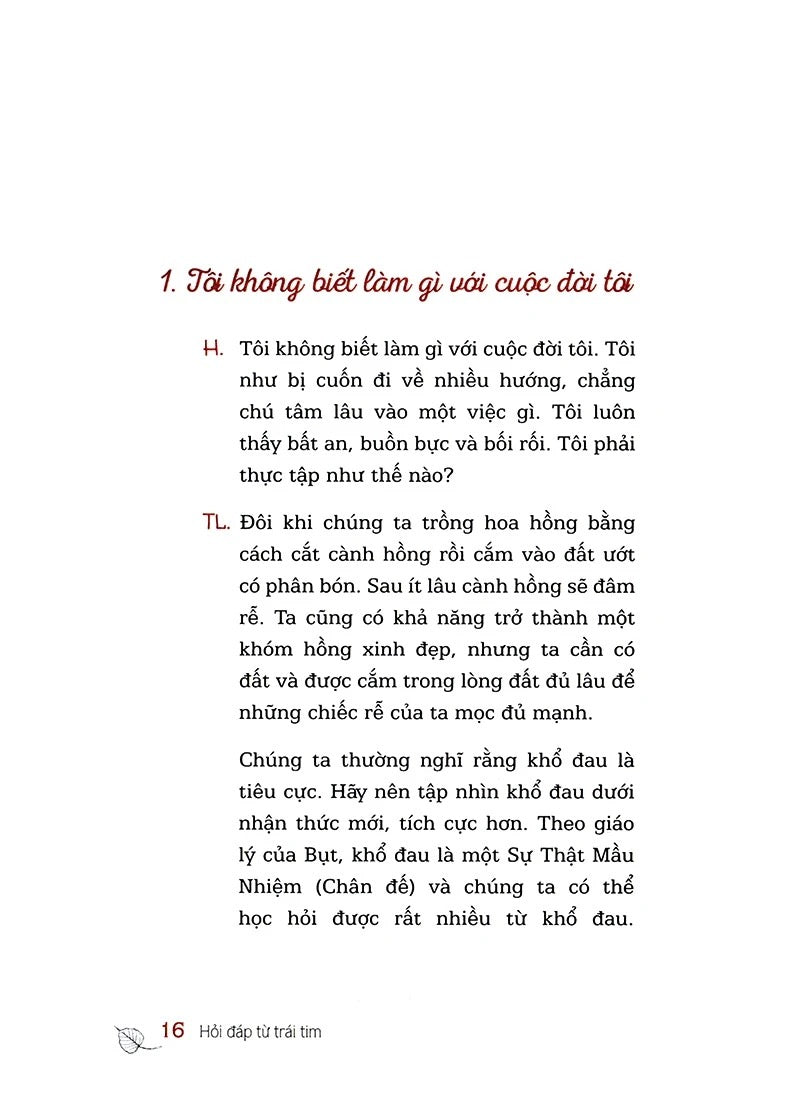 Hỏi đáp từ trái tim - Bìa Cứng