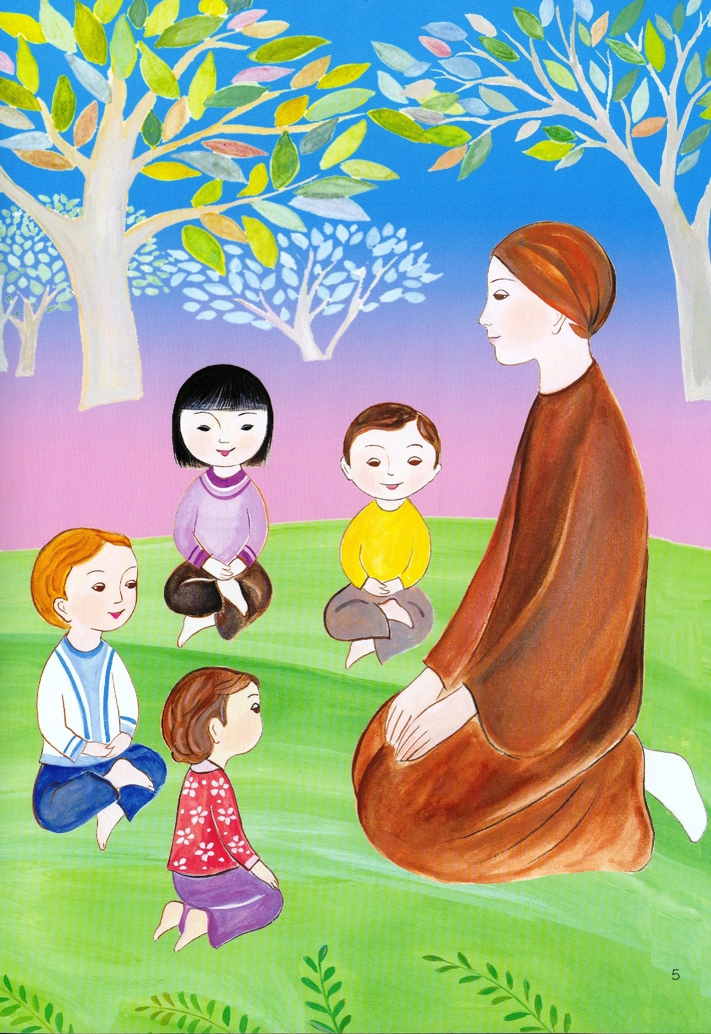 Mỗi Hơi Thở Một Nụ Cười - Sách Màu