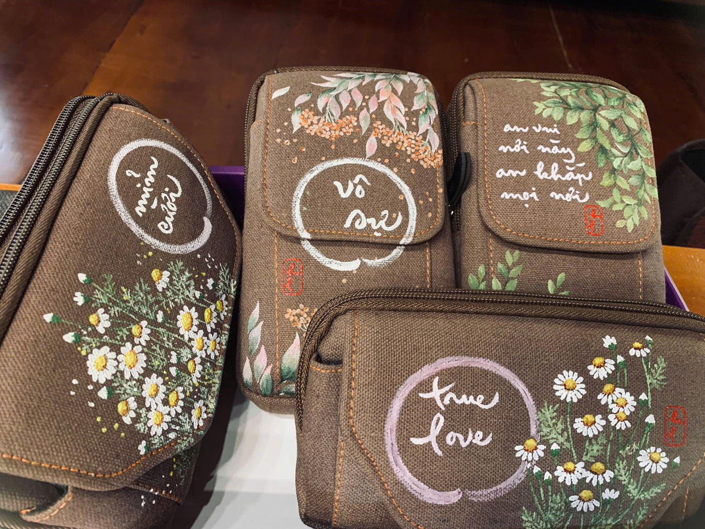 TÚI CANVAS HỘP ĐIỆN THOẠI