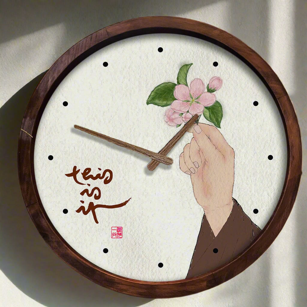 ĐỒNG HỒ TRANH CANVAS TRÒN 30x30