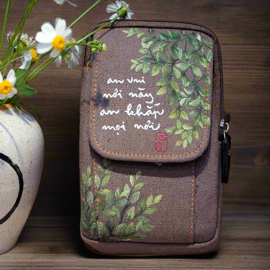 TÚI CANVAS HỘP ĐIỆN THOẠI