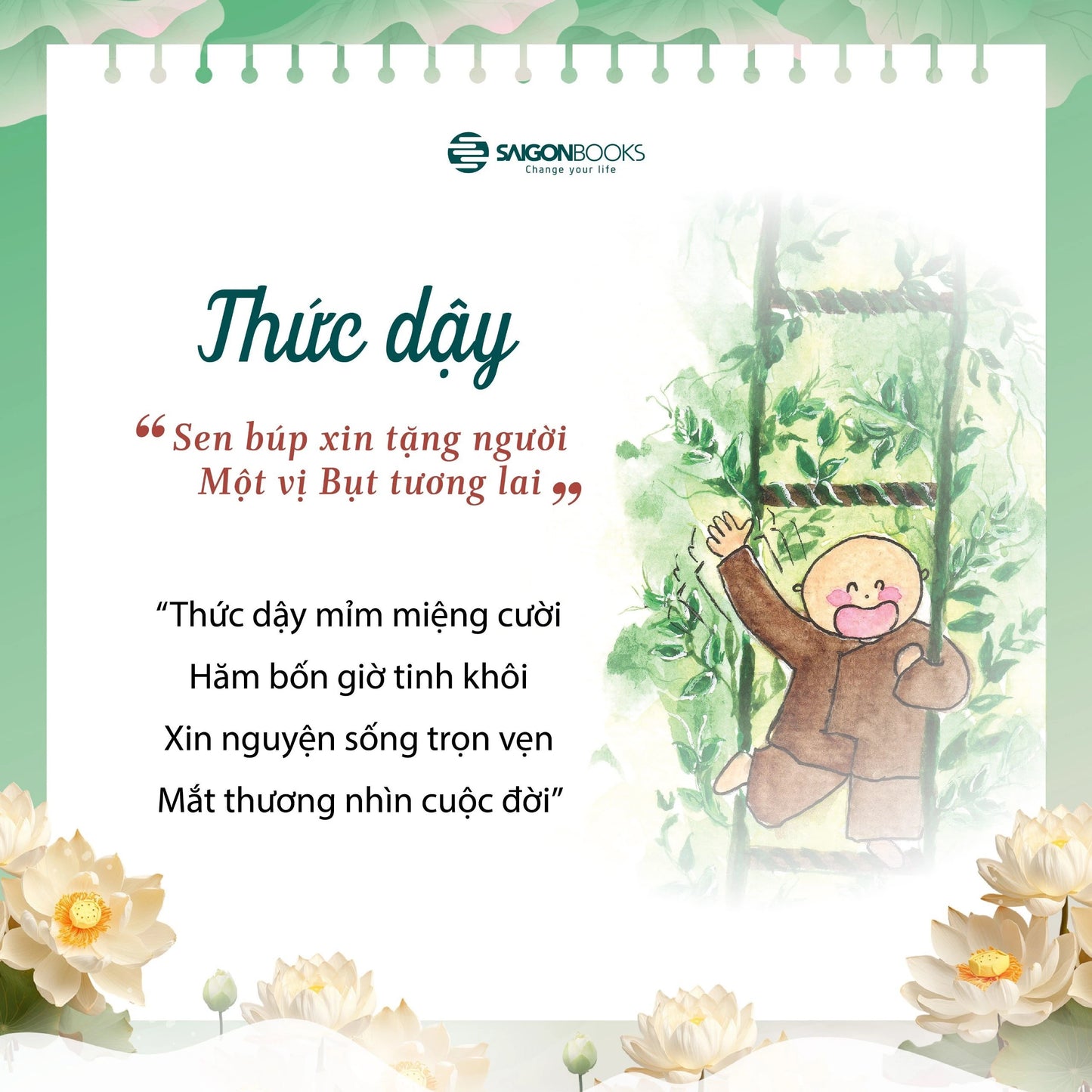 TỪNG BƯỚC NỞ HOA SEN